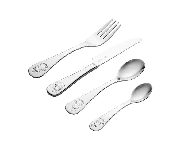 Coffret Cadeau Couverts Enfants 4 Pièces Fées Magiques | Des repas enchantés pour les petits.