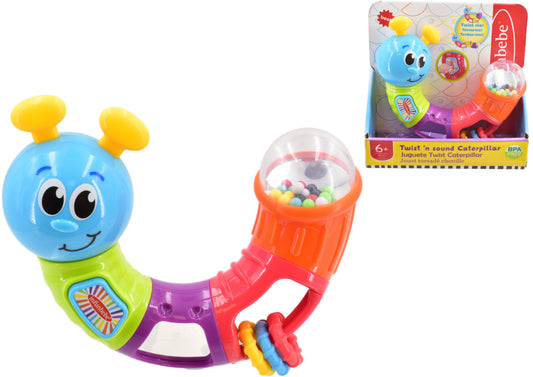 the Adorable Twist 'N' Sound Caterpillar  Interactive Toy for Kids