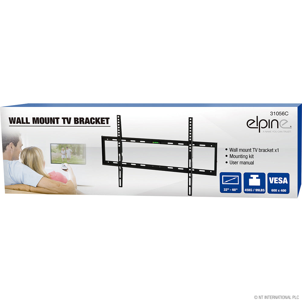 Optimisez votre expérience de visionnage avec notre support mural TV premium – Compatible avec les téléviseurs de 32" à 60"