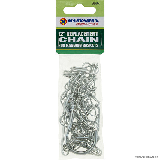 Chaîne robuste et durable pour panier suspendu de 30 cm – 65 g.