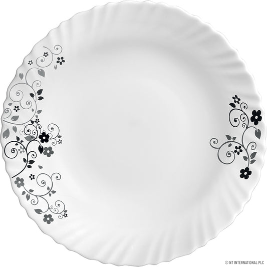 Sublimez votre expérience culinaire avec l'assiette à soupe Classique 23 cm - Noir Mystério.