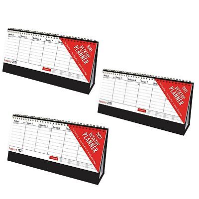 BASIC WEEK-TO-VIEW EASEL DESK CALENDAR 2024