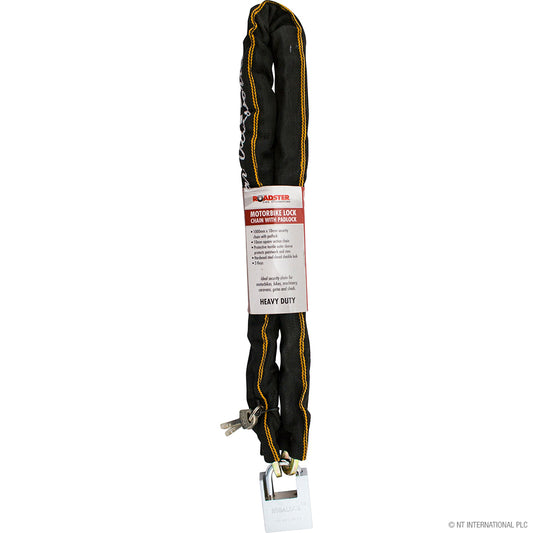 Secure Your Ride with a 1.0m Bicycle Lock & Padlock - 10mm Strong