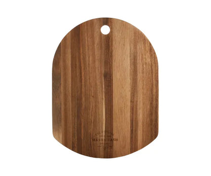 Planche de service et à découper artisanale en acacia Heritage Premium 38 x 29 x 1,5 cm.