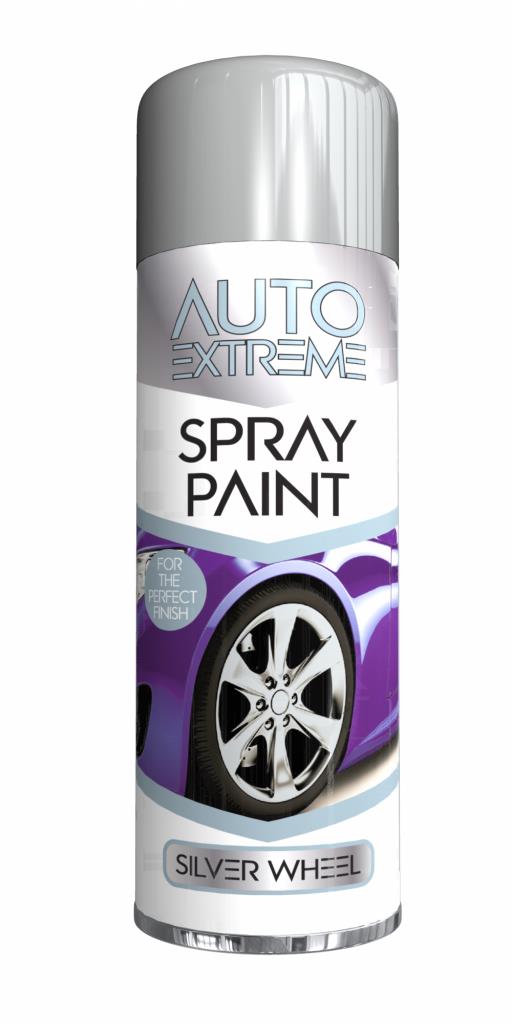 AX Silver Wheel Gloss Spray