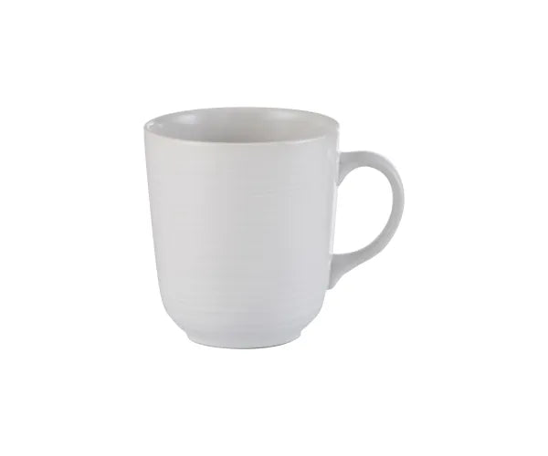 William Mason Mug White 400ml - Premium Ceramic Coffee Cup.