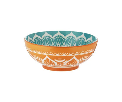 Authentic World Foods Bol Inde 20 cm – Élégance artisanale pour des repas exquis.