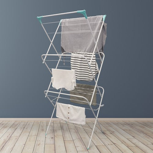 Efficient 3 Tier Clothes Airer - 14m White