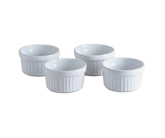 the Classic Collection: Set of 4 Ramekins 9cm | Enhance Your Culinary Experience.