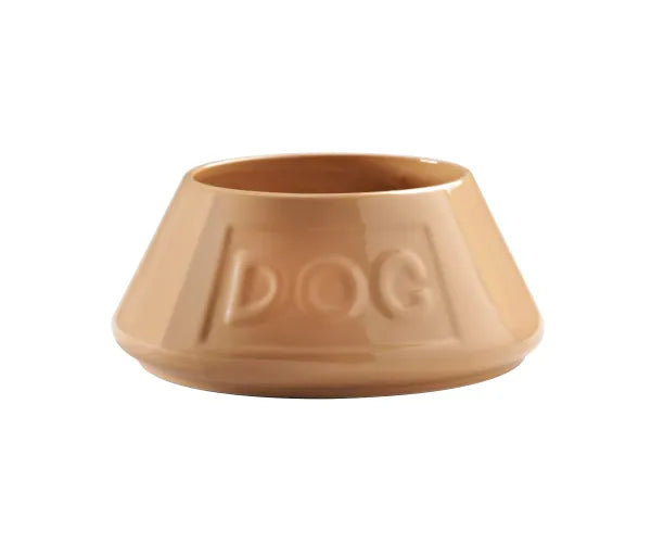 Gamelle en céramique anti-basculement Cane pour chien, 21 cm - Une solution d'alimentation robuste et élégante pour animaux de compagnie.