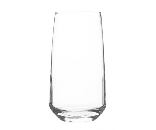 Elevate Your Drinkware Collection: Majestic Set of 4 Hiballs Glasses 38cl.