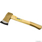 1.5lb Wooden Axe - Golden Handle Premium Quality for Outdoor Enthusiasts