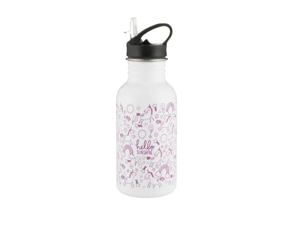la bouteille Pure Kids Colour Change Hello 550 ml – Restez hydraté(e) avec style.