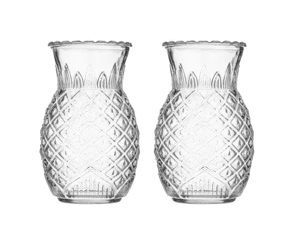 Sublimez vos réceptions : Ensemble de verres à cocktail Ananas - 67,5 cl.