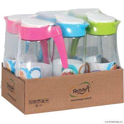 Pichet en verre Lina 1350 cc – Verrerie élégante et durable pour votre cuisine