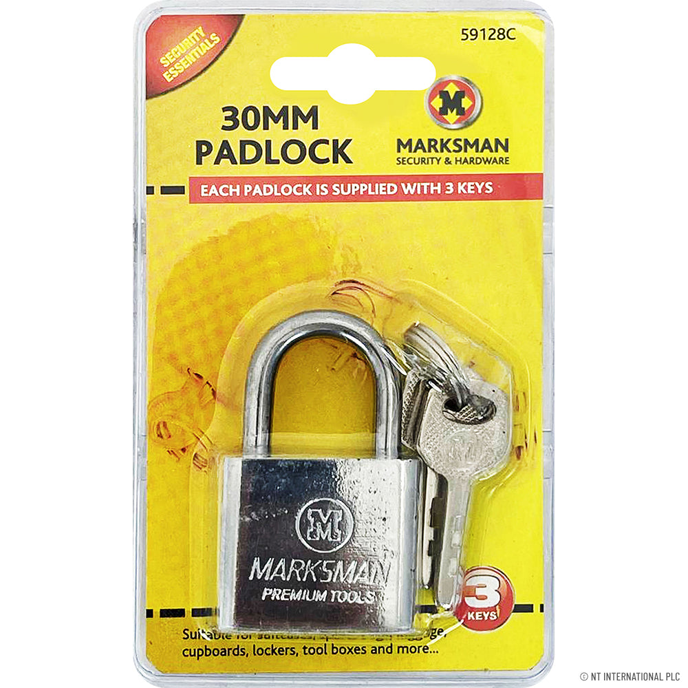 Cadenas robuste de 30 mm – Corps en acier