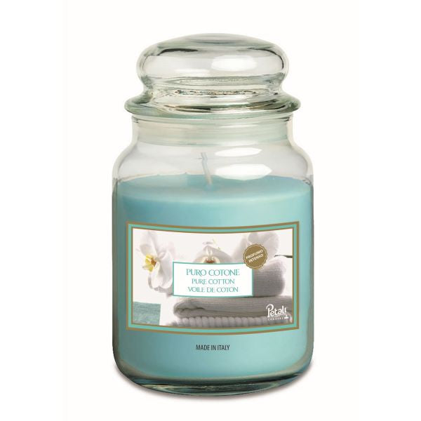 Petali Pure Cotton Large Jar : Solution de Rangement de Coton Luxueuse
