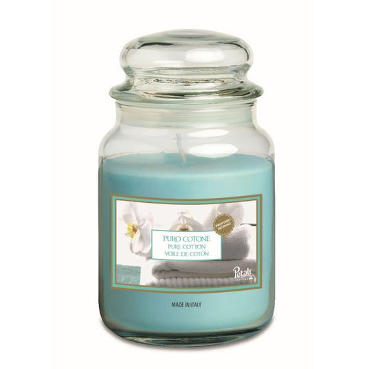 Petali Pure Cotton Large Jar : Solution de Rangement de Coton Luxueuse