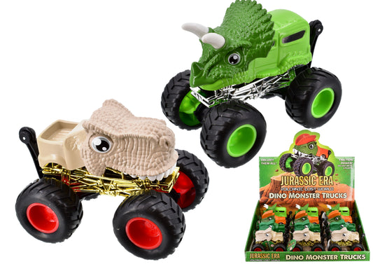 D/C Big Wheel Dinosaur Vehicle (4 Asst) | Fun & Interactive Toy for Kids