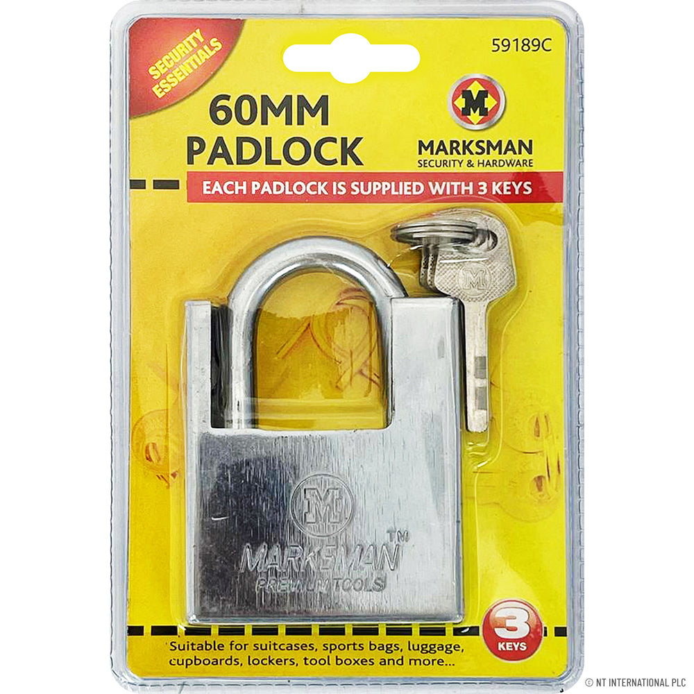 Cadenas à faisceau demi-enveloppé de 60 mm - Protection fiable