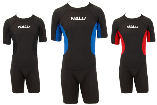 48" Chest Shortie Wetsuit 'Nalu' - Comfortable and Durable Swimwear for Water Sports Enthusiasts