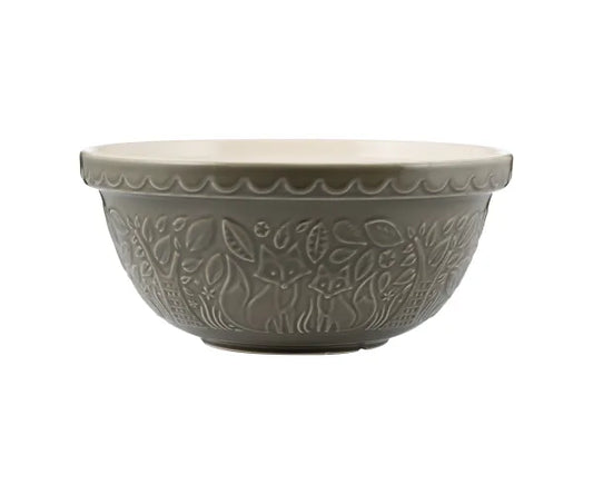 the In The Forest S12 Fox Grey Mixing Bowl 29cm | Versatile Kitchen Essential.