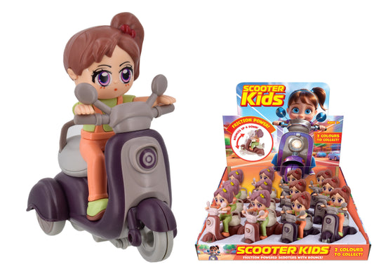 Discover the Perfect Gift: Girl On Friction Scooter In Display Box