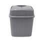 10L Push Top Bin - Grey