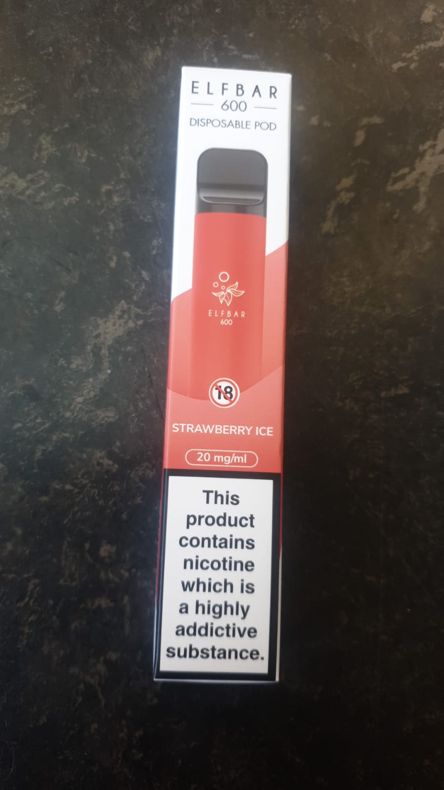 Elf Vape 600Strawberry Ice