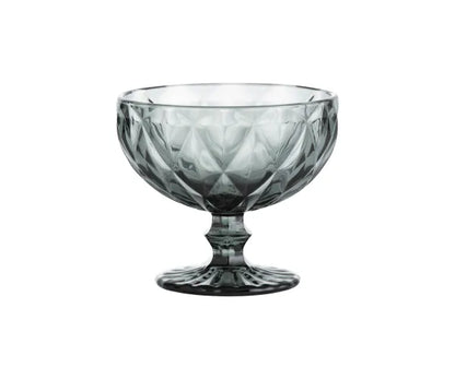 Exquisite Gemstone Smoke Footed Sundae – Elevate Your Dessert Experience.