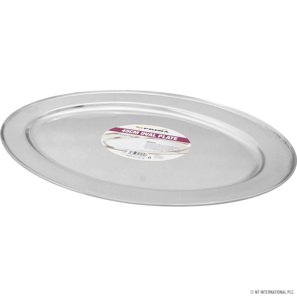 Expérience Culinaire Assiette Ovale Exquise 45cm