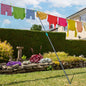 2.5m Heavy Duty Clothes Line Prop - Sturdy Support for Hanging Clothes.