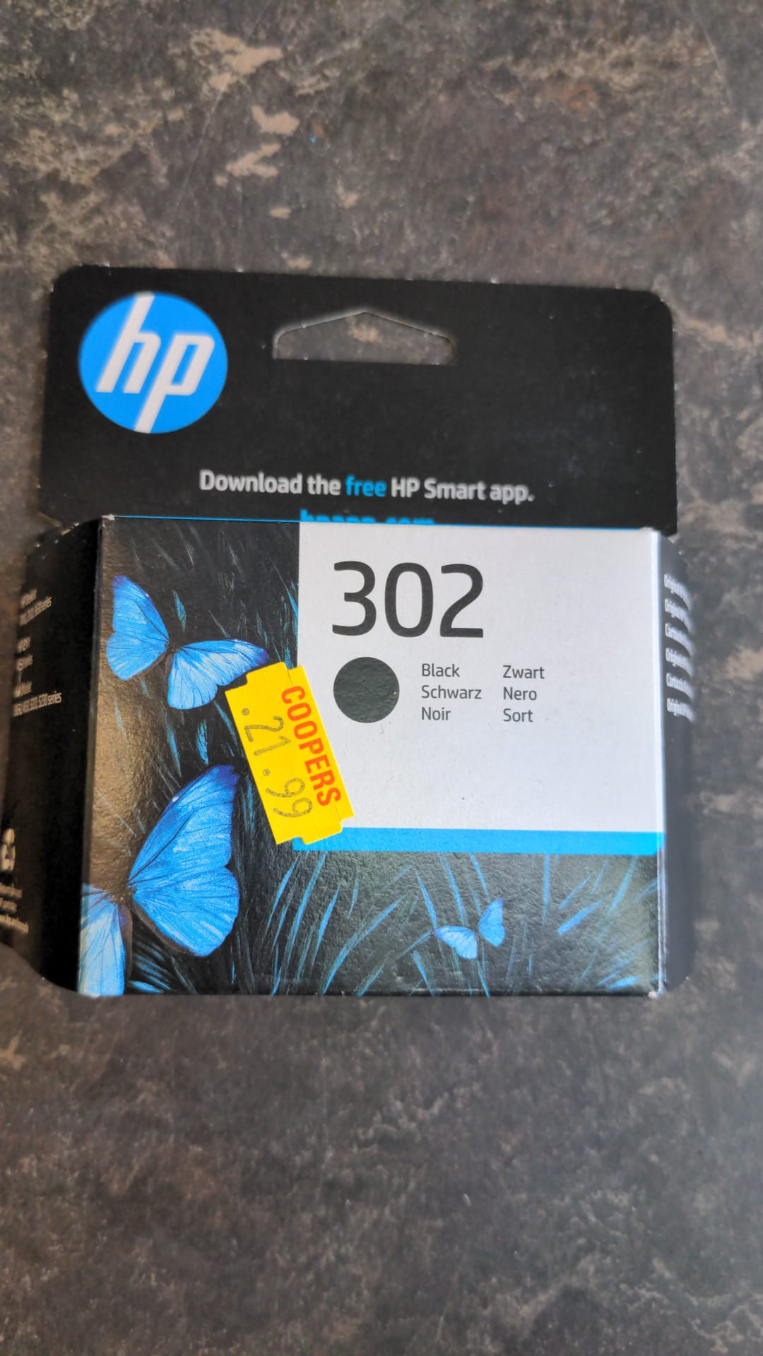 HP Ink Cartridge Black 302