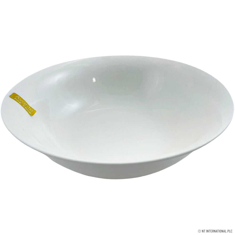 Saladier haut de gamme 23 cm en New Bone China - Élégant et fonctionnel.