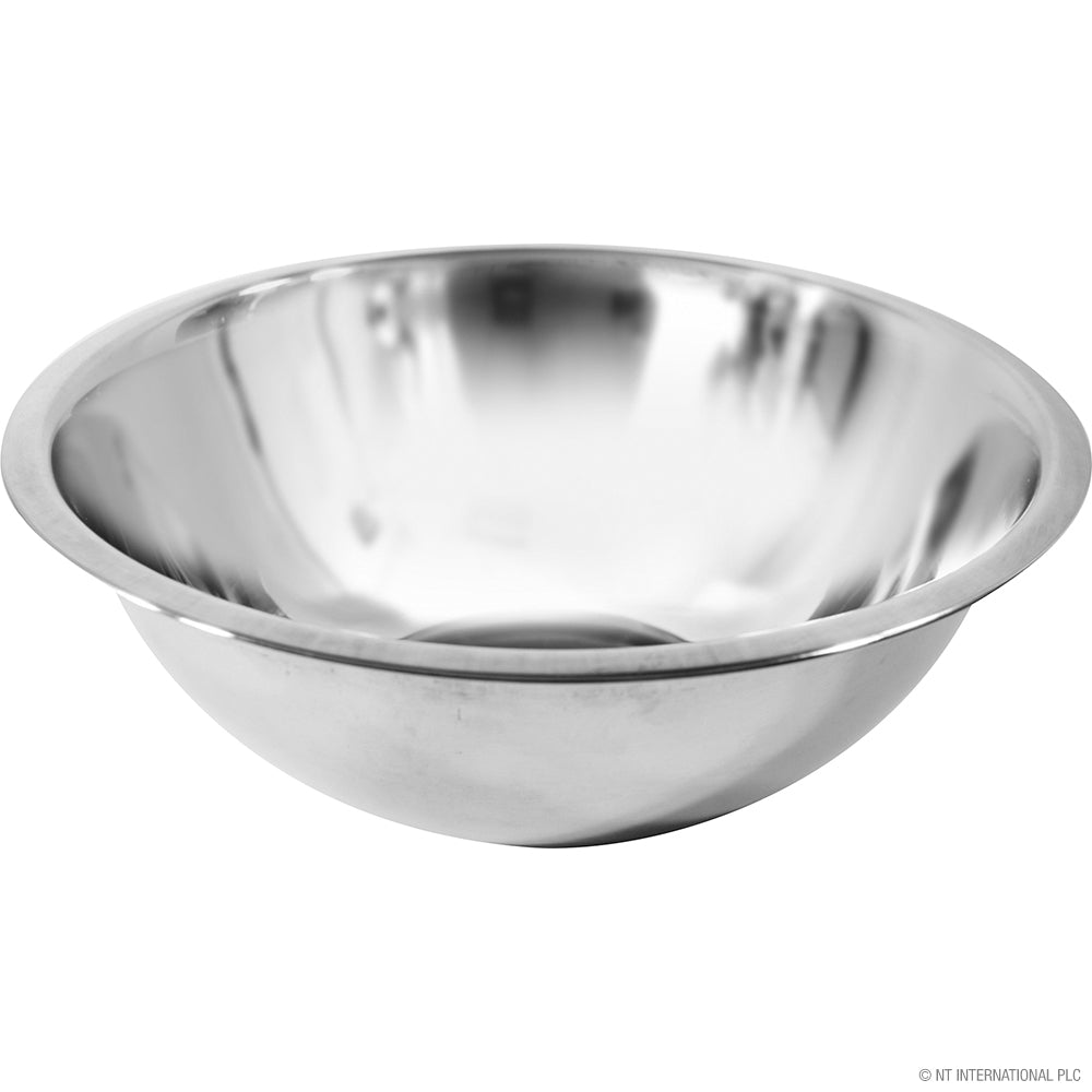 Bol mélangeur profond haut de gamme de 34 cm - Ustensile de cuisine essentiel en acier inoxydable pour les chefs professionnels et les cuisiniers à domicile