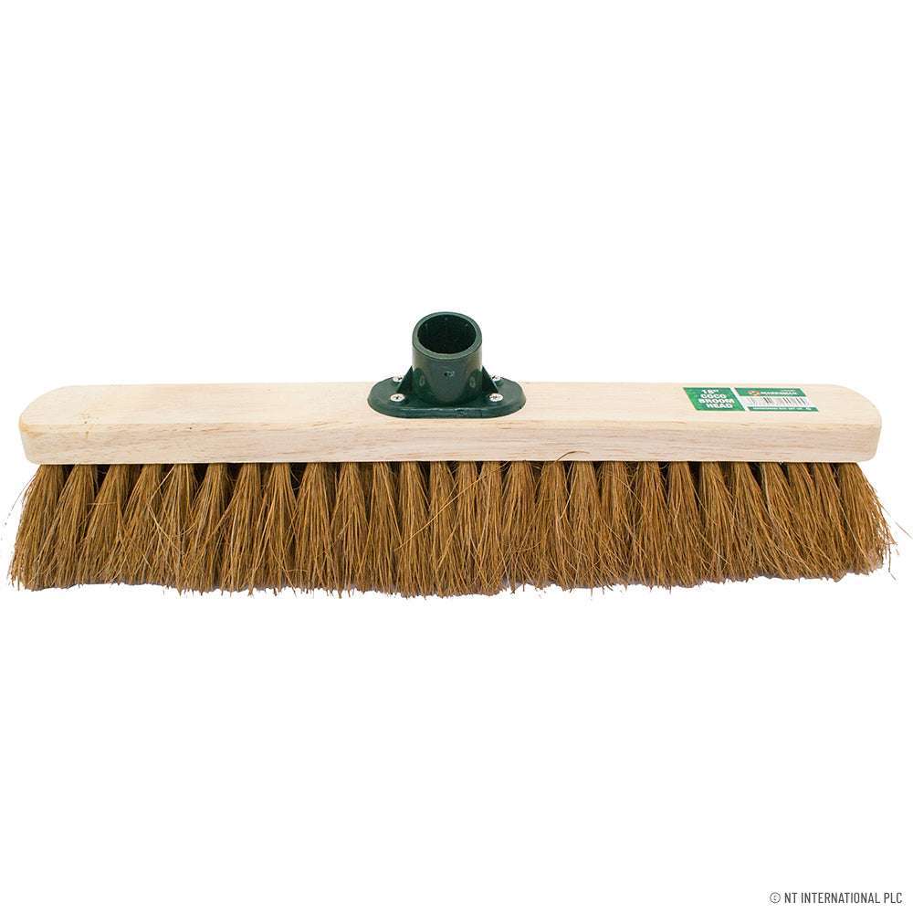 Tête de balai coco de qualité supérieure de 45 cm à bords arrondis.