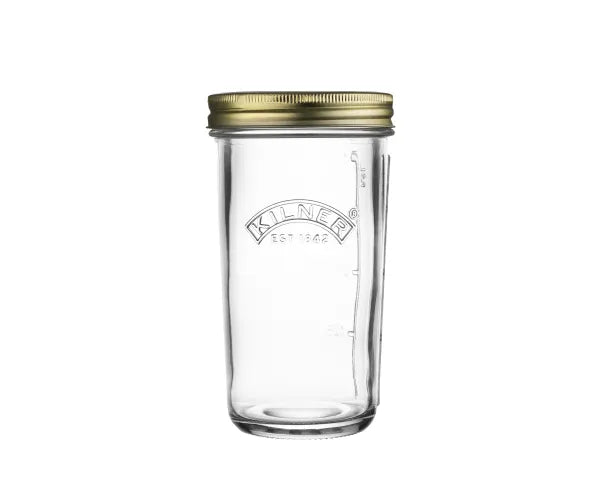0.5 Litre Wide Mouth Preserve Jar: Ideal for Home Canning .