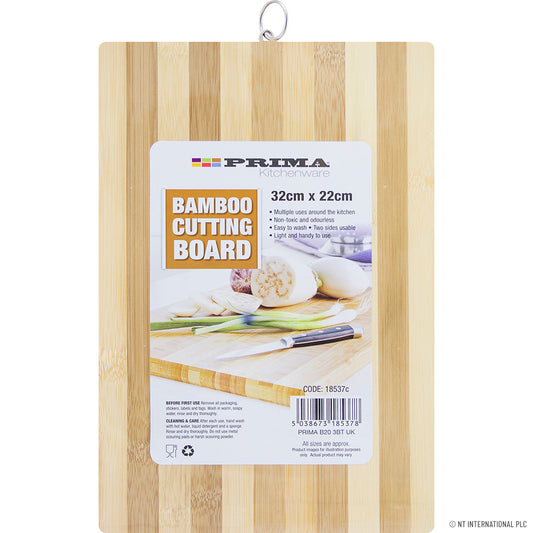 Planche à Découper Premium en Bambou 32 x 22cm - Essentiel de Cuisine Durable pour une Cuisine de Précision