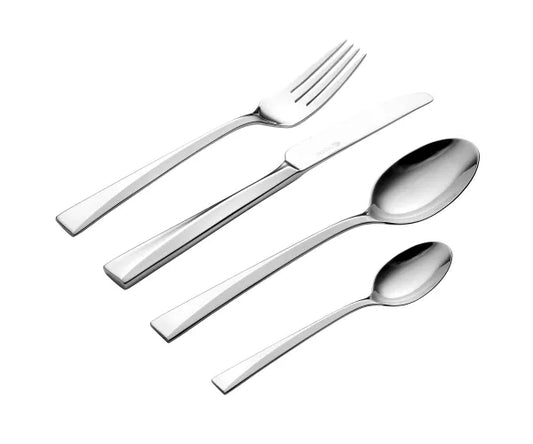 Upgrade Your Dining Experience with Mayfair 18/10 16-Piece Cutlery Set Giftbox.