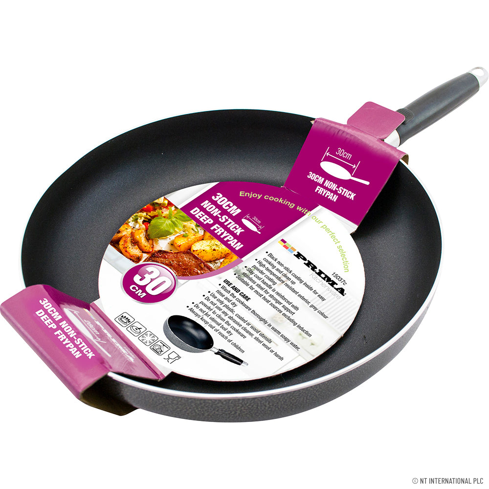Poêle à frire antiadhésive Premium 30cm - Motif granit, poêle de cuisson de haute qualité pour des repas sans effort