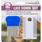 Effective 2pc Nit/Head Lice Comb Set | Get Rid of Lice Easily.