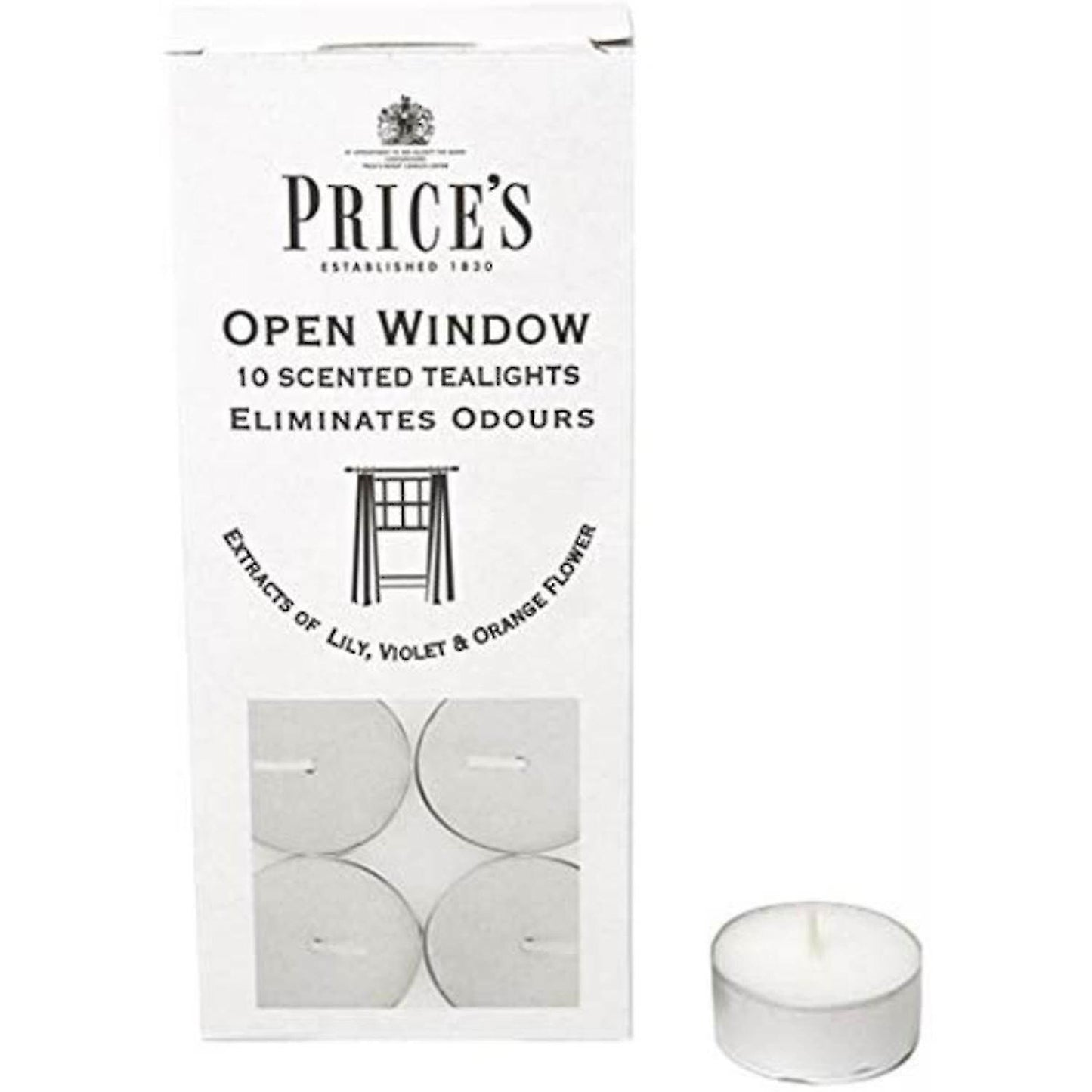 Prix Air frais Fenêtre ouverte Lot de 10 bougies chauffe-plat