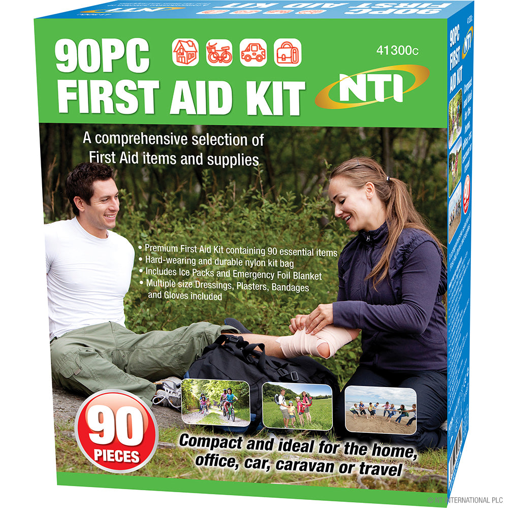 Be Prepared with our 90pc Medical First Aid Kit | Emergency Supplies.