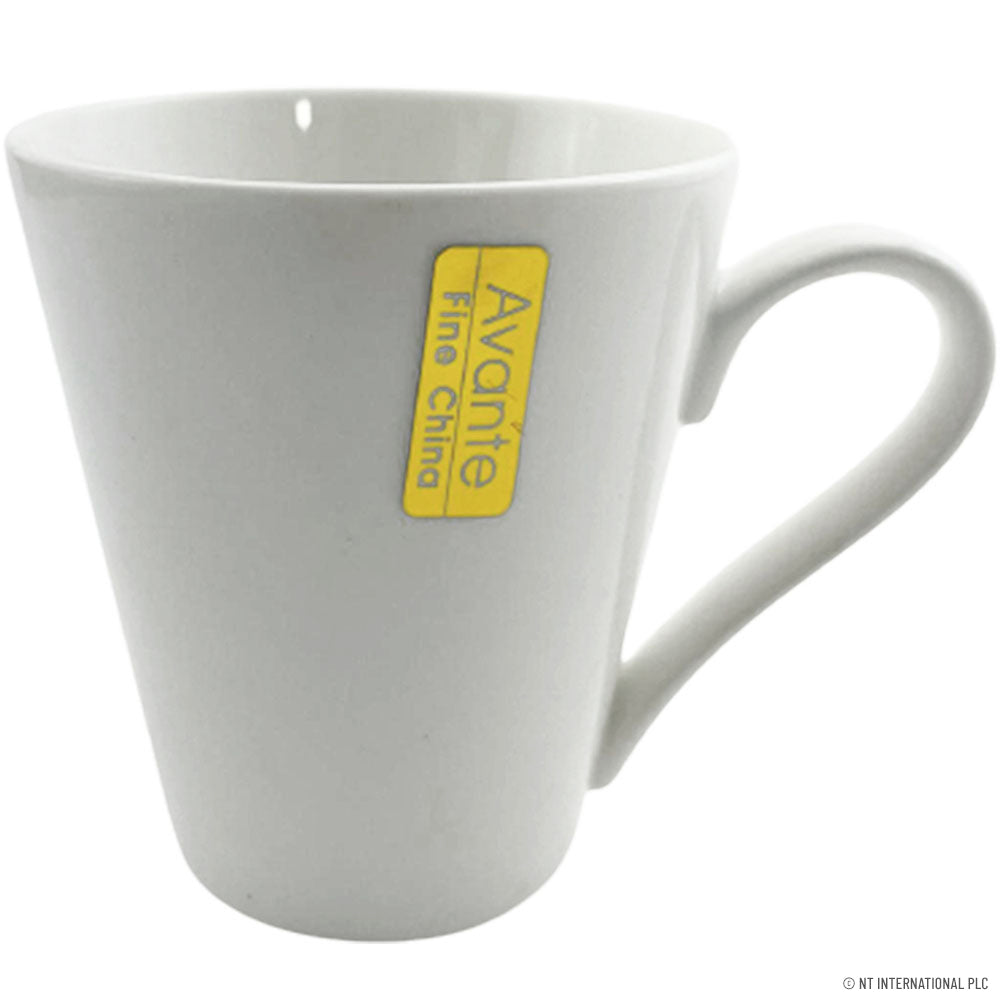 Découvrez l'élégance avec notre Mug V 350 ml – Fabriqué en Nouvelle Porcelaine Fine | Parfait pour vos boissons quotidiennes