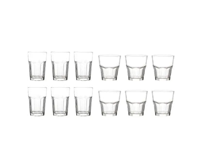 Améliorez votre collection de verres : Ensemble de 12 gobelets Manhattan