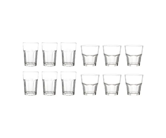 Elevate Your Drinkware Collection Manhattan 12 Piece Tumbler Set