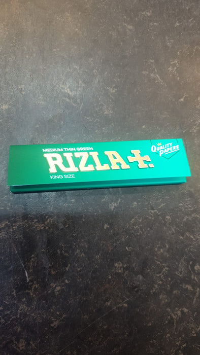Rolling Papers Review Medium Thin Green Rizla King Size Unveiled