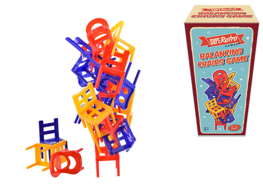 Balancing Chairs Game - Colour Box | Fun and Challenging Game for All Ages