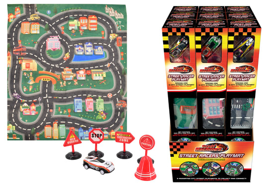 Explore Imaginative Play with Play Mat and Vehicle Set - 3 Assorted Options