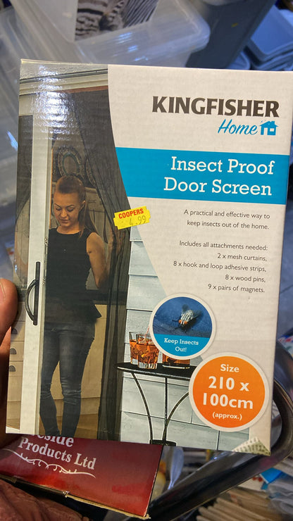 Éloignez les insectes grâce à notre moustiquaire de porte anti-insectes